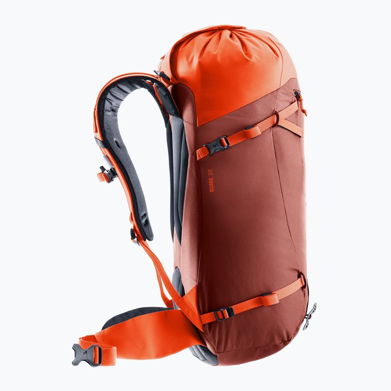 Раница за катерене deuter Guide 30 l червено дърво/папая 3