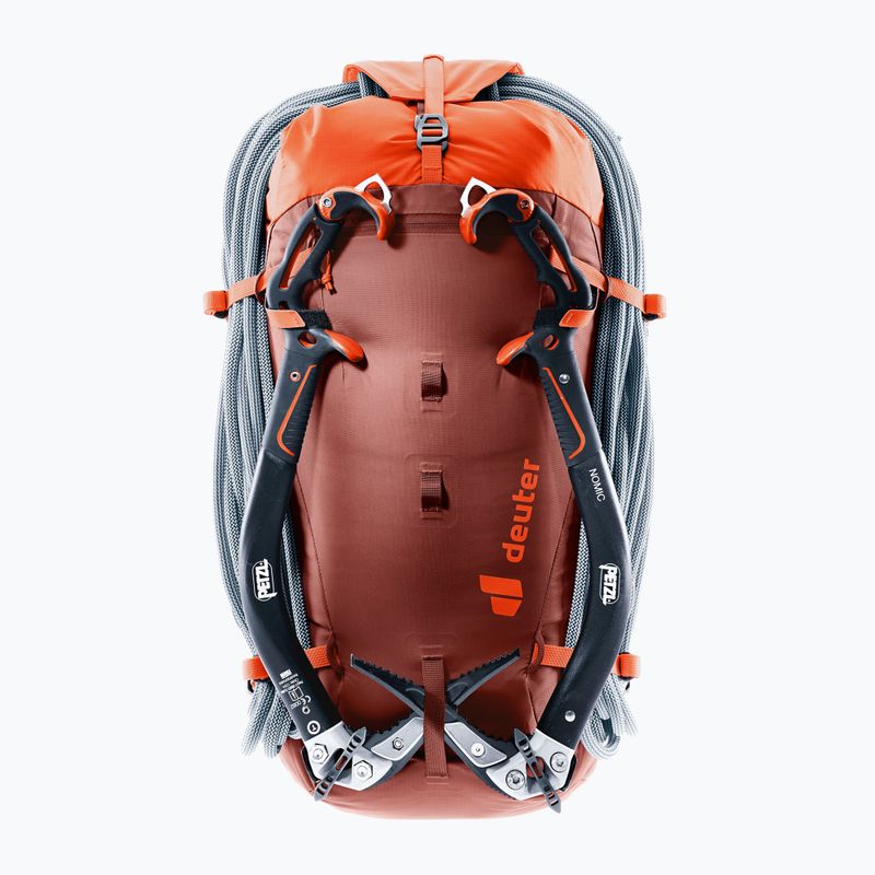 Раница за катерене deuter Guide 30 l redwood/papaya 6