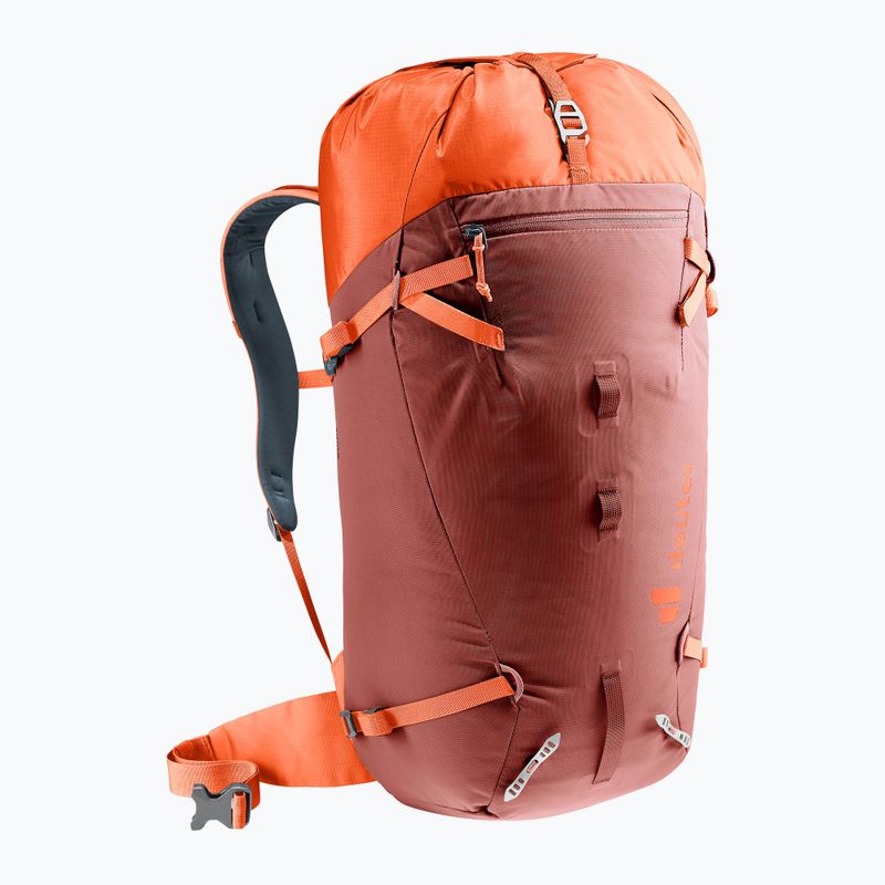 Раница за катерене deuter Guide 30 l redwood/papaya 4