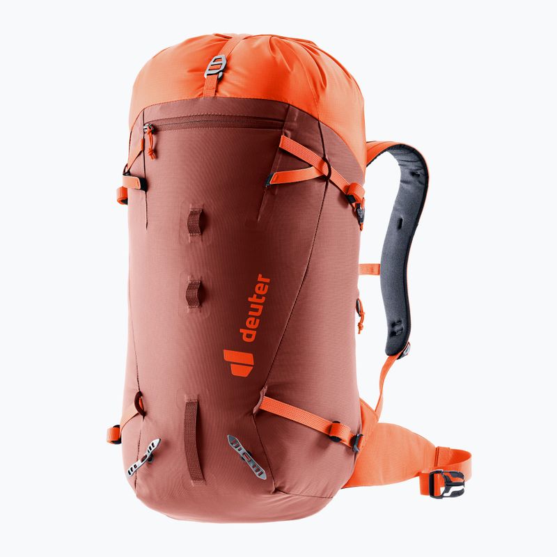 Раница за катерене deuter Guide 30 l redwood/papaya 5