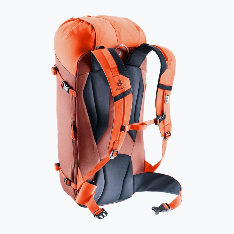 Раница за катерене deuter Guide 30 l redwood/papaya 6