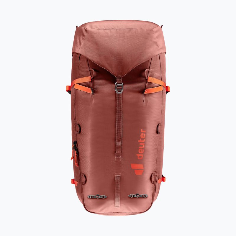 Раница за катерене deuter Guide 34+8 l redwood/papaya
