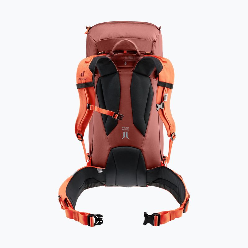 Раница за катерене deuter Guide 34+8 l redwood/papaya 2