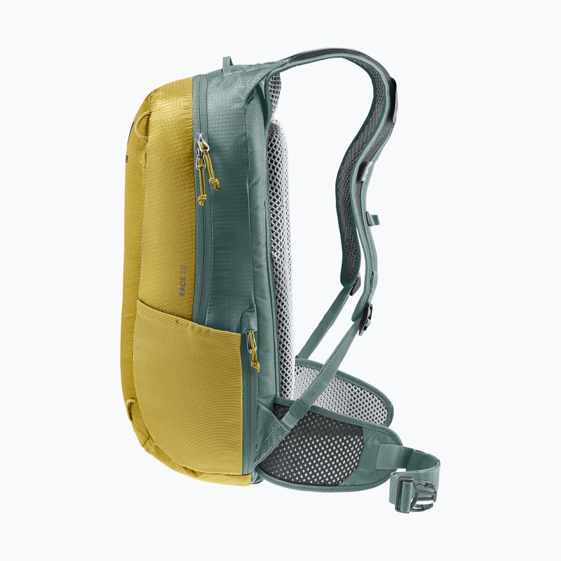 Велосипедна раница deuter Race 16 tumeric/ivy 5
