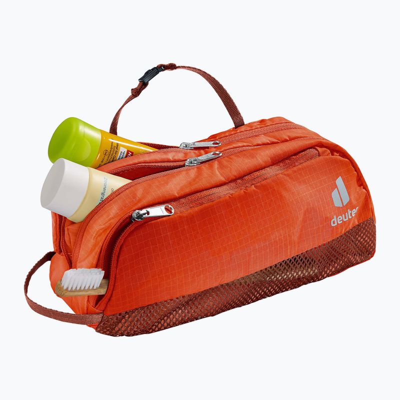 Туристически несесер deuter Wash Bag Tour III papaya/ redwood 2