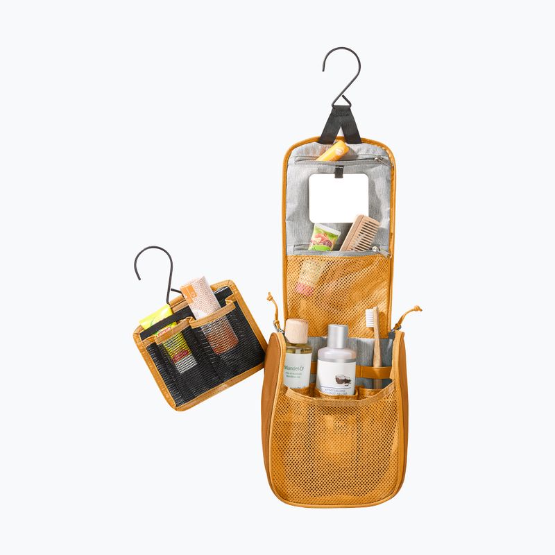Туристическа козметична чанта deuter Wash Center I cinnamon/almond 2