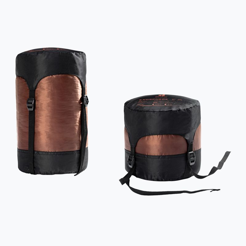 Спален чувал Deuter Exosphere -6° SL umbra/redwood 8