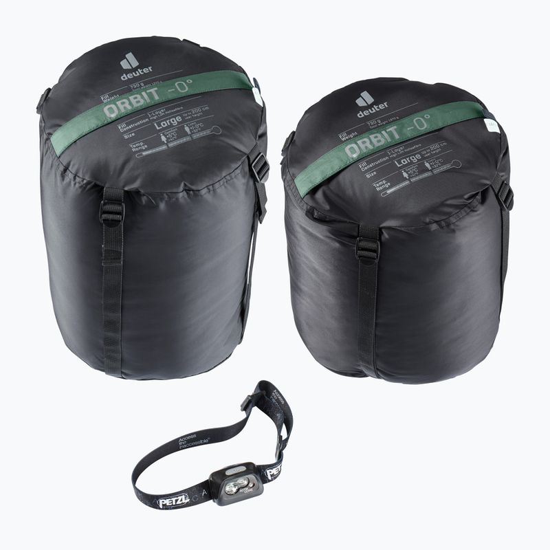 Спален чувал Deuter Orbit 0° EL ivy/ink 6
