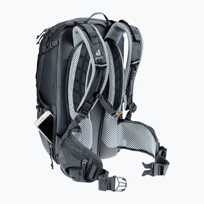 Дамска велосипедна раница deuter Trans Alpine 22 l SL black 7