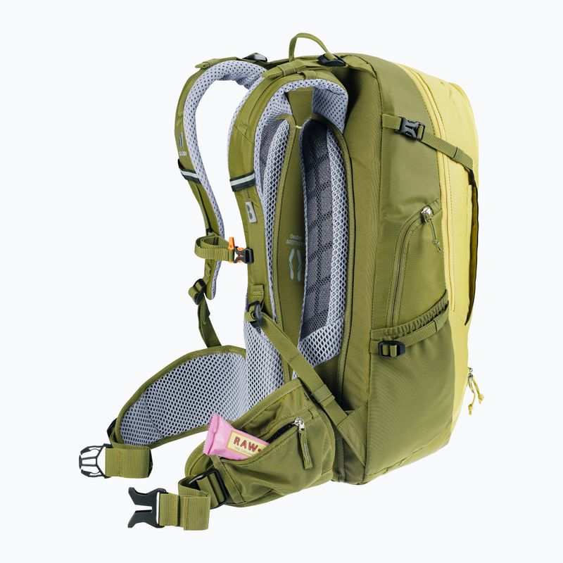 Раница за велосипед Deuter Trans Alpine 30 l sprout/cactus 14