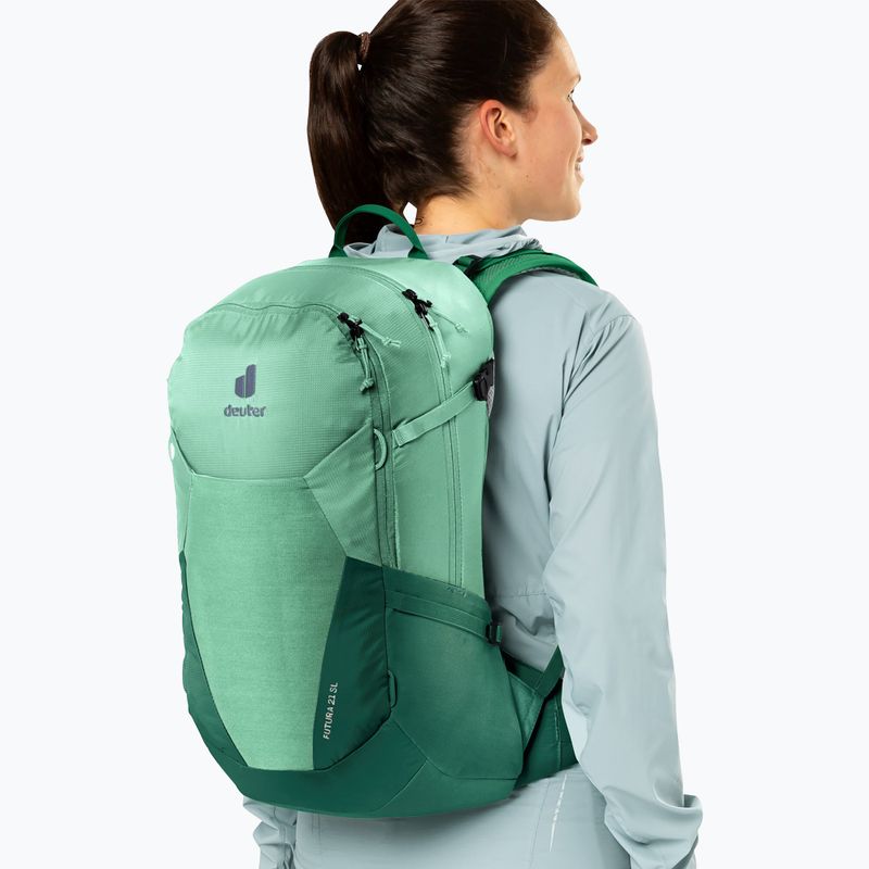 Дамска туристическа раница deuter Futura 21 l SL spearmint/seagreen 9