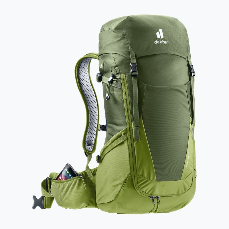 Раница за трекинг deuter Futura 26 l khaki/meadow 9