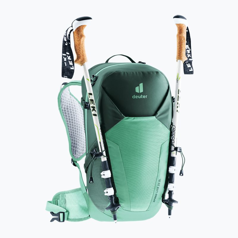 Дамска туристическа раница deuter Speed Lite 23 l SL seagreen/spearmint 11