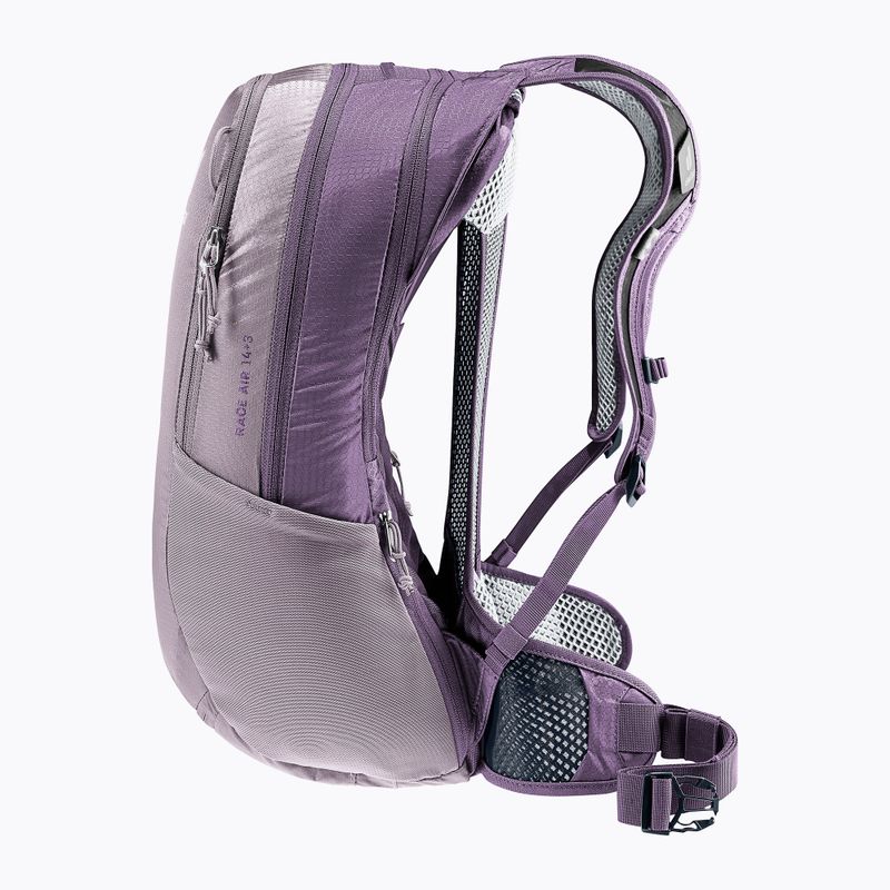 Велосипедна раница deuter Race Air 14 + 3 l lavender/purple 8