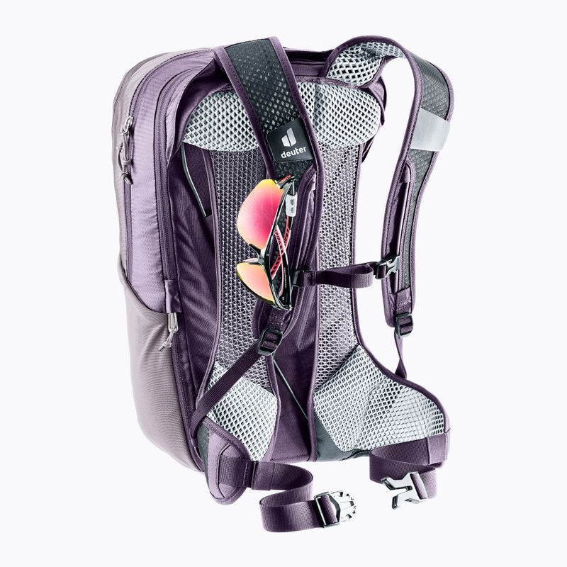 Велосипедна раница deuter Race Air 14 + 3 l lavender/purple 12