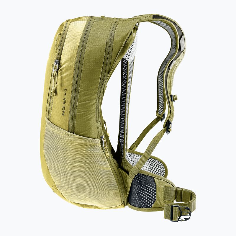 Велосипедна раница deuter Race Air 14 + 3 l linden/cactus 8