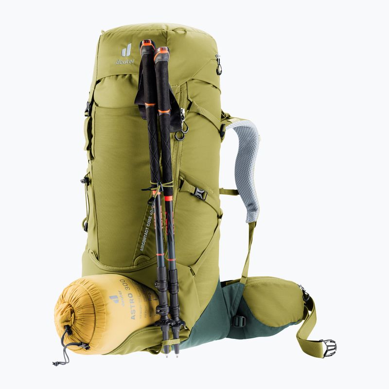 Туристическа раница deuter Aircontact Core 40 + 10 л кактус/айви 9