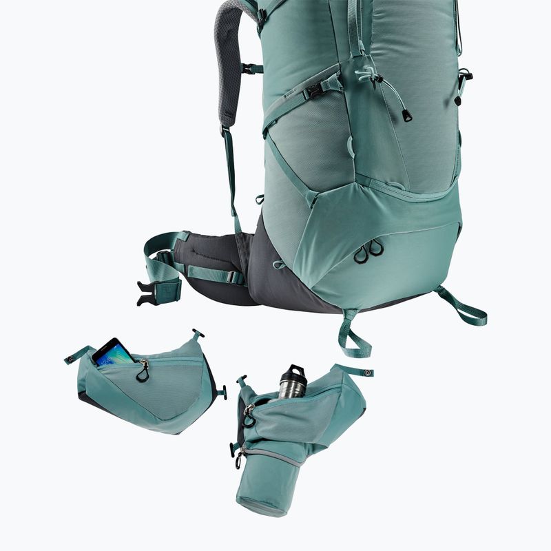 Дамска раница за трекинг deuter Aircontact Core 55+10 l SL jade/graphite 9
