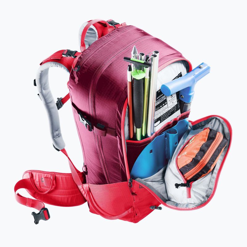 Дамска раница за скитуринг Deuter Freerider 28 l SL hibiscus/ ruby 10