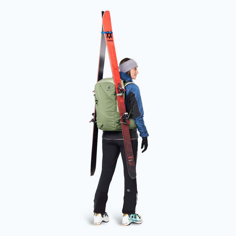 Дамска раница за скитуринг deuter Freerider Pro 32+ l SL grove/ mineral 20