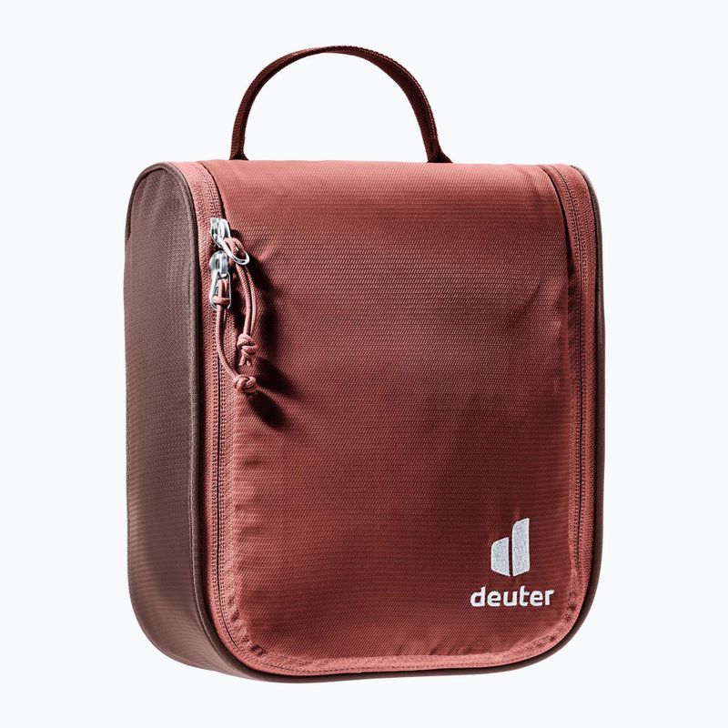 Тоалетна чанта за туризъм Deuter Wash Center I caspia/ raisin