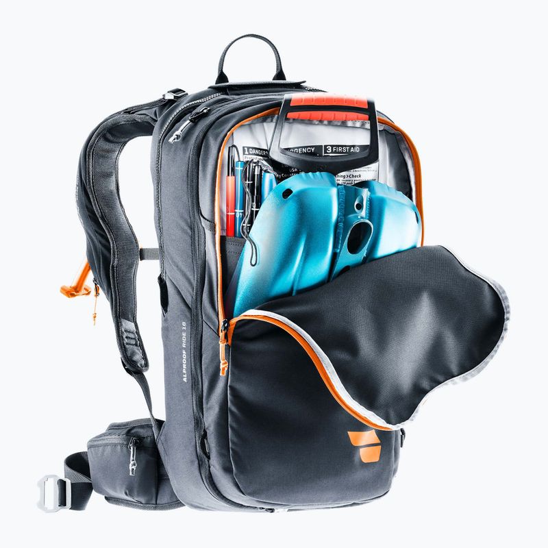 Лавинна раница deuter Alproof Ride 18 l black 9