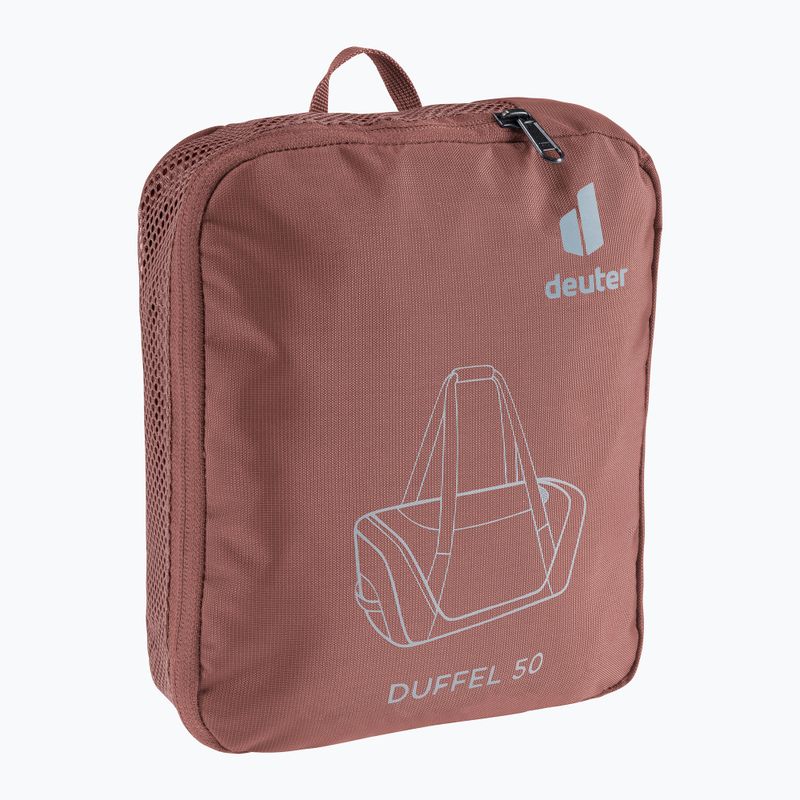Пътна чанта deuter Duffel 50 л caspia/raisin 8