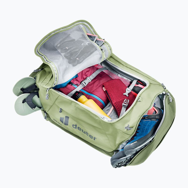 Пътна чанта deuter Duffel Pro 60 l mineral/ grove 5