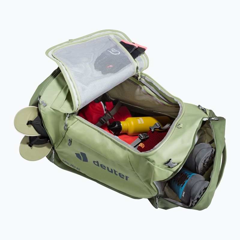 Пътна чанта deuter Duffel Pro 90 l mineral/ grove 8