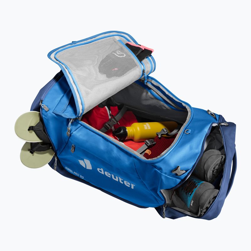 Пътна чанта deuter Duffel Pro 90 l neptune/ nightblue 9