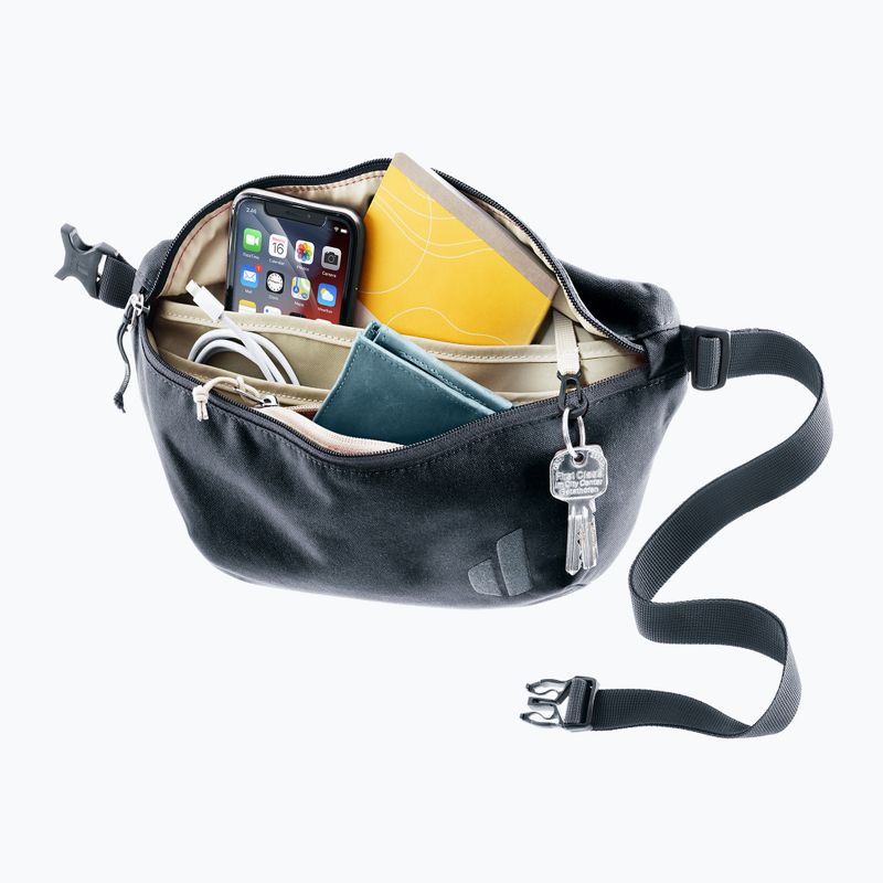 Чантичка за кръста deuter Avengo Organizer 2,5 l black 2