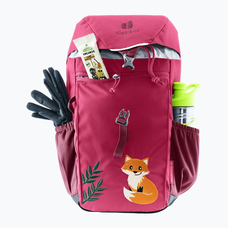 Детска раница deuter Waldfuchs 10 l ruby/ maron 8