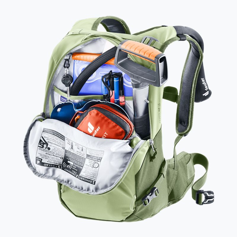 Раница deuter Freecline 15 mineral/grove 9