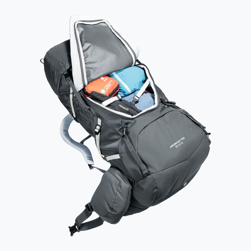 Дамска раница за трекинг deuter Aircontact Pro 65 + 10 l SL graphite 6