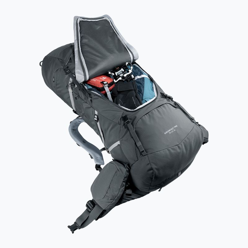 Дамска раница за трекинг deuter Aircontact Pro 75 + 10 l SL graphite 6