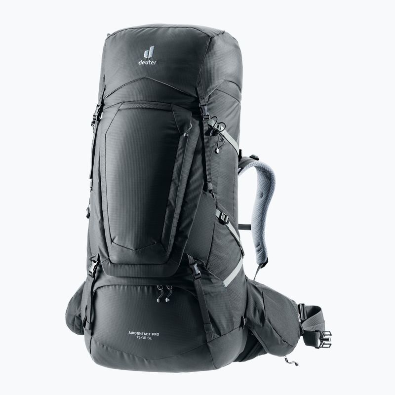 Дамска раница за трекинг deuter Aircontact Pro 75 + 10 l SL graphite 11