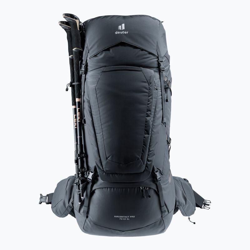 Deuter Aircontact Pro 85 + 10 л раница за трекинг черна 14