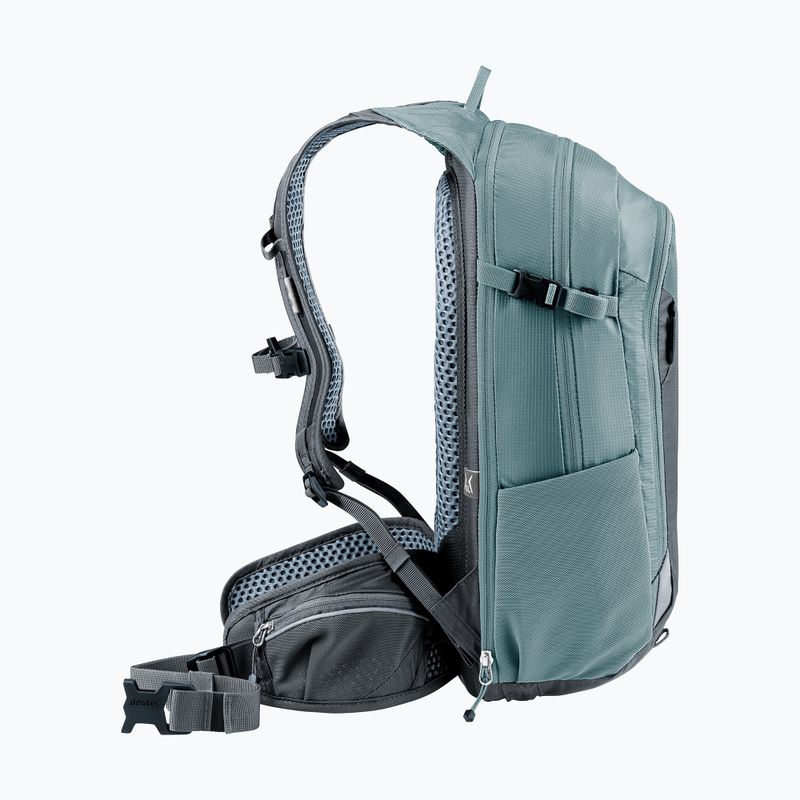 Дамска велосипедна раница deuter Compact 12 + 3 SL graphite/shale 6