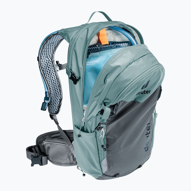 Дамска велосипедна раница deuter Compact 12 + 3 SL graphite/shale 12