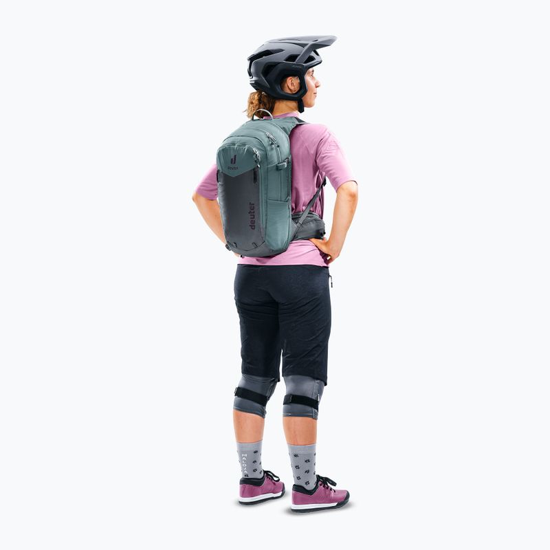 Дамска велосипедна раница deuter Compact 12 + 3 SL graphite/shale 15