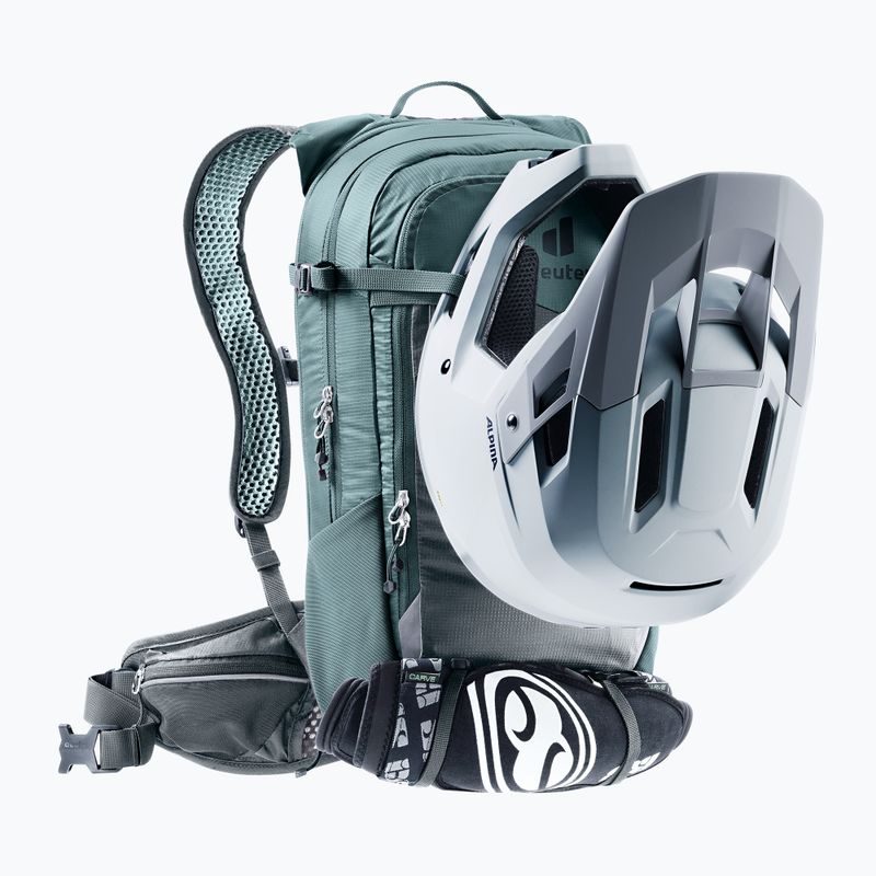 Велосипедна раница deuter Compact 14 + 3 l graphite/shale 8