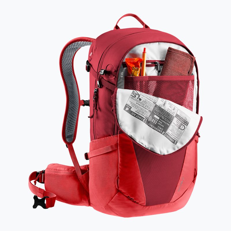 Туристическа раница Deuter Futura 27 l masala-cherry 6