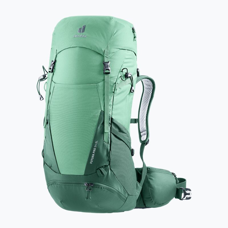 Дамска туристическа раница deuter Futura Pro 34 л SL spearmint/seagreen 2
