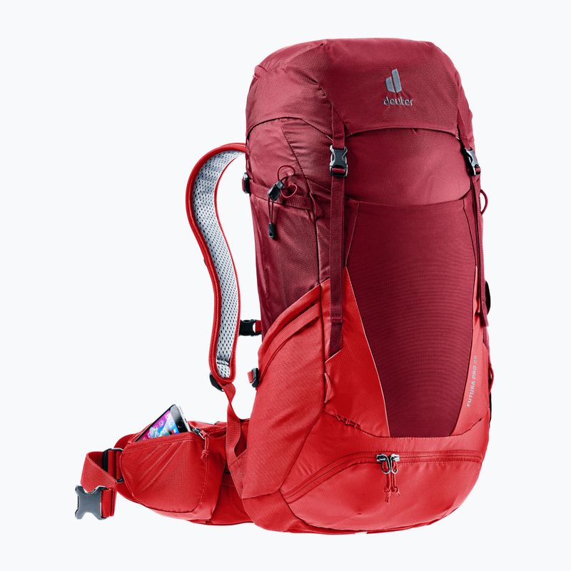 Туристическа раница deuter Futura Pro 36 л масала/череша 2