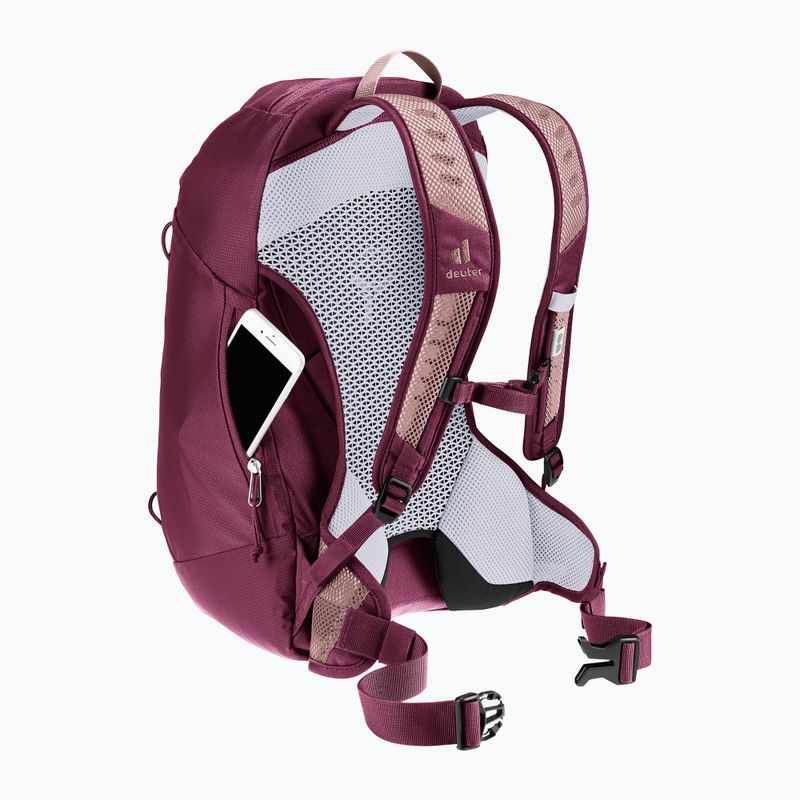 Дамска туристическа раница deuter AC Lite 15 l SL ashrose-cassis 12
