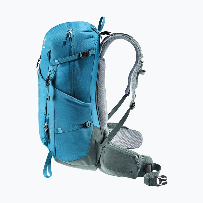 Туристическа раница deuter Trail Pro 33 l wave/ivy 6