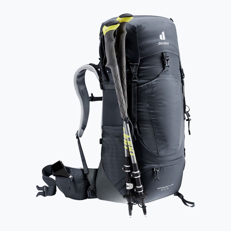 Дамска туристическа раница deuter Aircontact Lite 35 + 10 l SL black/graphite 6