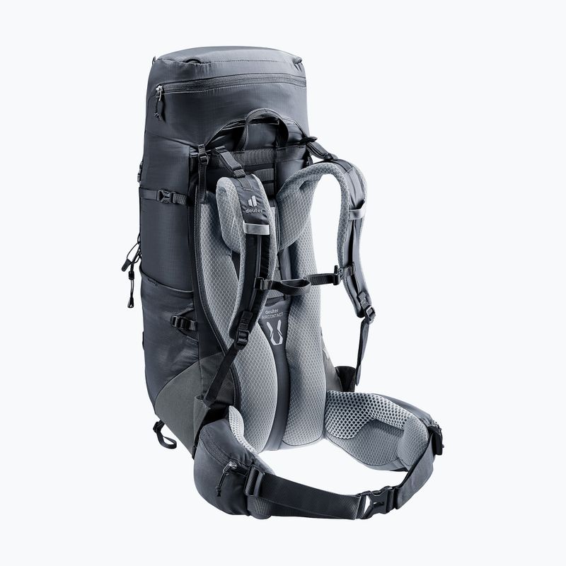 Дамска туристическа раница deuter Aircontact Lite 35 + 10 l SL black/graphite 10