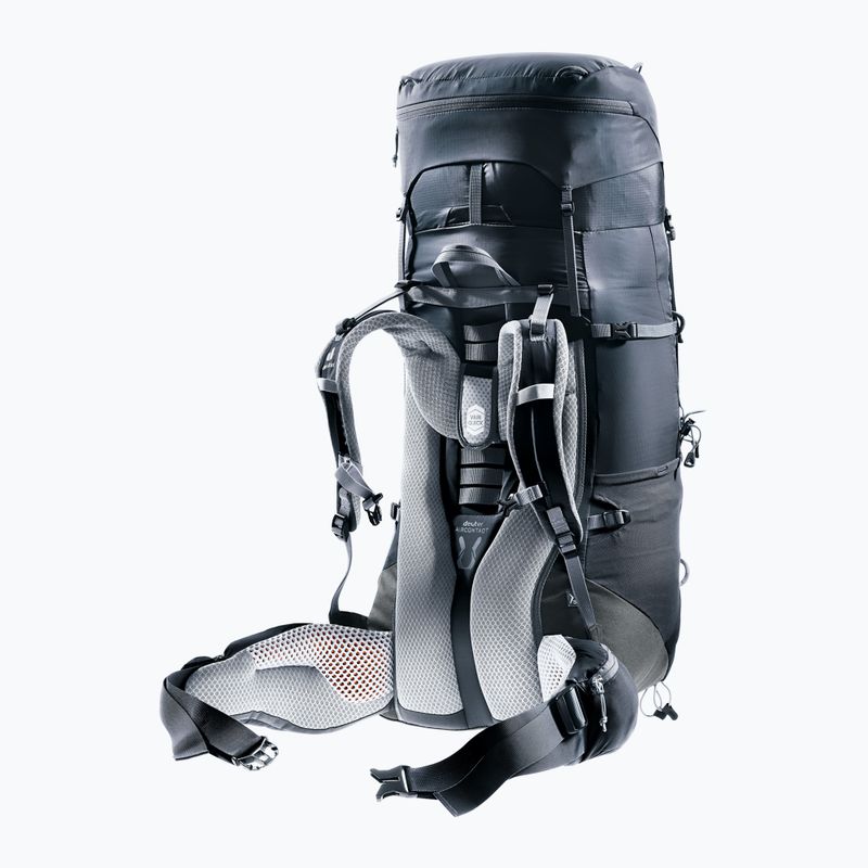 Дамска туристическа раница deuter Aircontact Lite 45 + 10 l SL black/graphite 11
