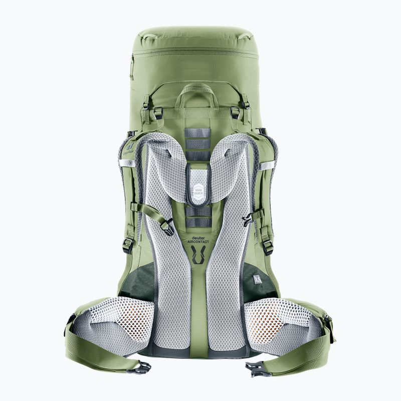 Дамска раница за трекинг deuter Aircontact Lite 45 + 10 SL grove/ivy 3